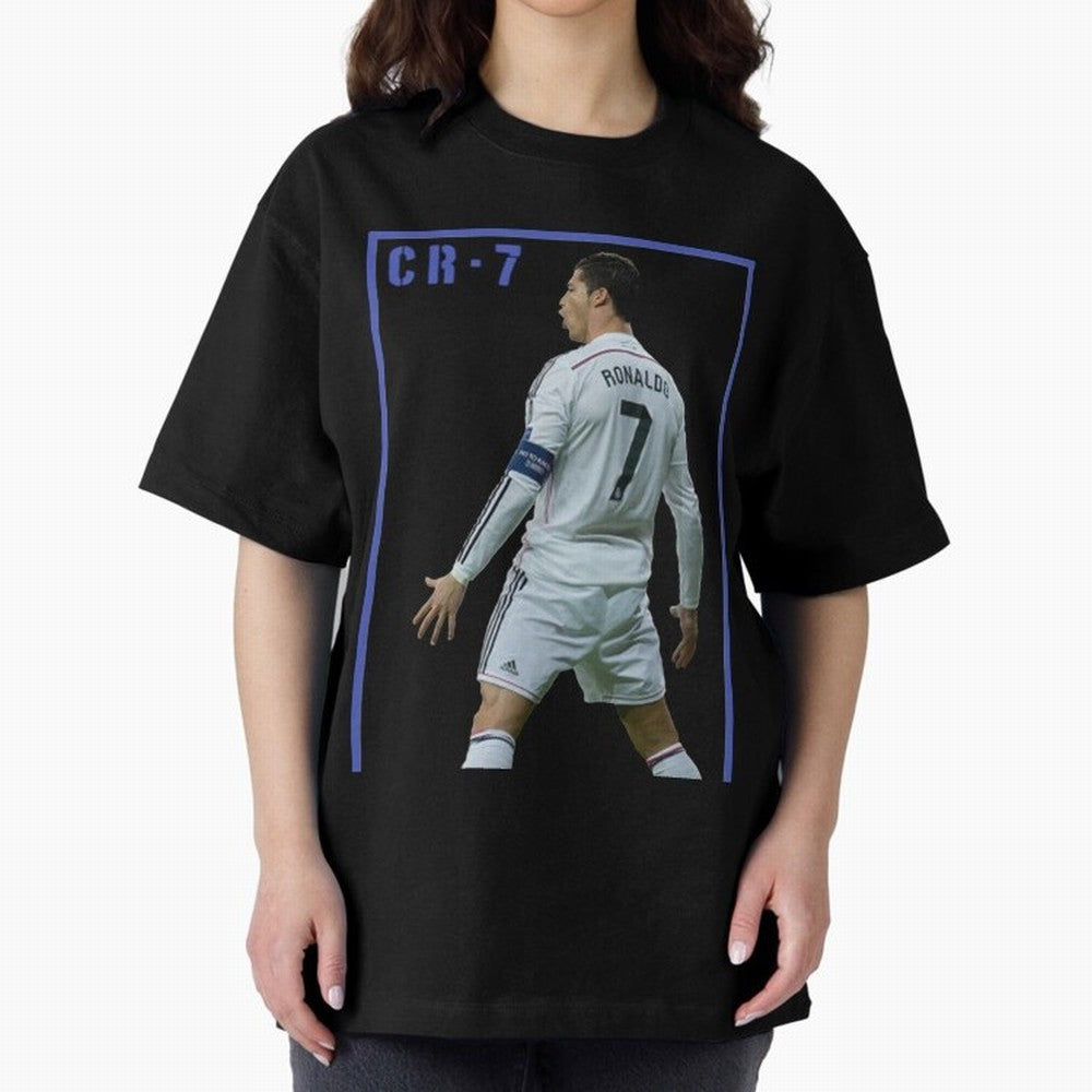 Ronaldo Christiano ronaldo Oversized T-Shirt Show Your Stadium Side during the FIFA World Cup 2026 USA Canada Mexico Journey through Messi Highlights, Argentina Pride, Game Day Rituals, Football Legends, Country Pride and the Road to the Final;