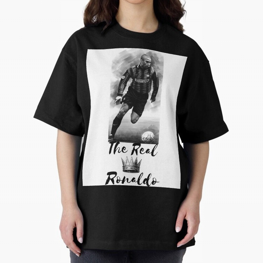 The Real Ronaldo Oversized T-Shirt Celebrate Golden Goal Energy in FIFA World Cup 2026 Group Stage Driven by Messi, Neymar and Mbappe, England, France and Netherlands Energy, Stadium Memories, Football Loyalty, International Chants and Championship