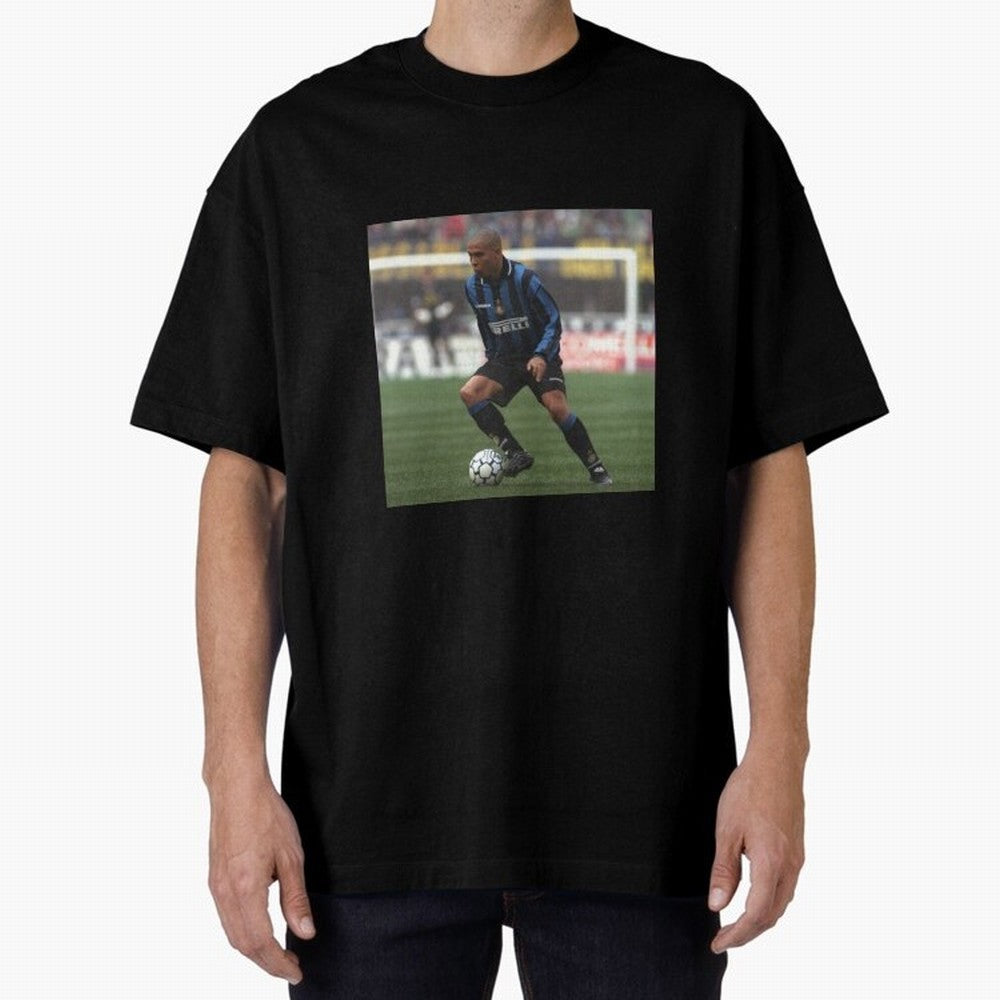 R9 Oversized T-Shirt Celebrate Football Dreams Across FIFA World Cup 2026 Group Stage for Fans of Messi, Neymar and Mbappe and Spain and Netherlands, Bringing Sports Nostalgia, International Competition, Famous Players and Unforgettable Victories;
