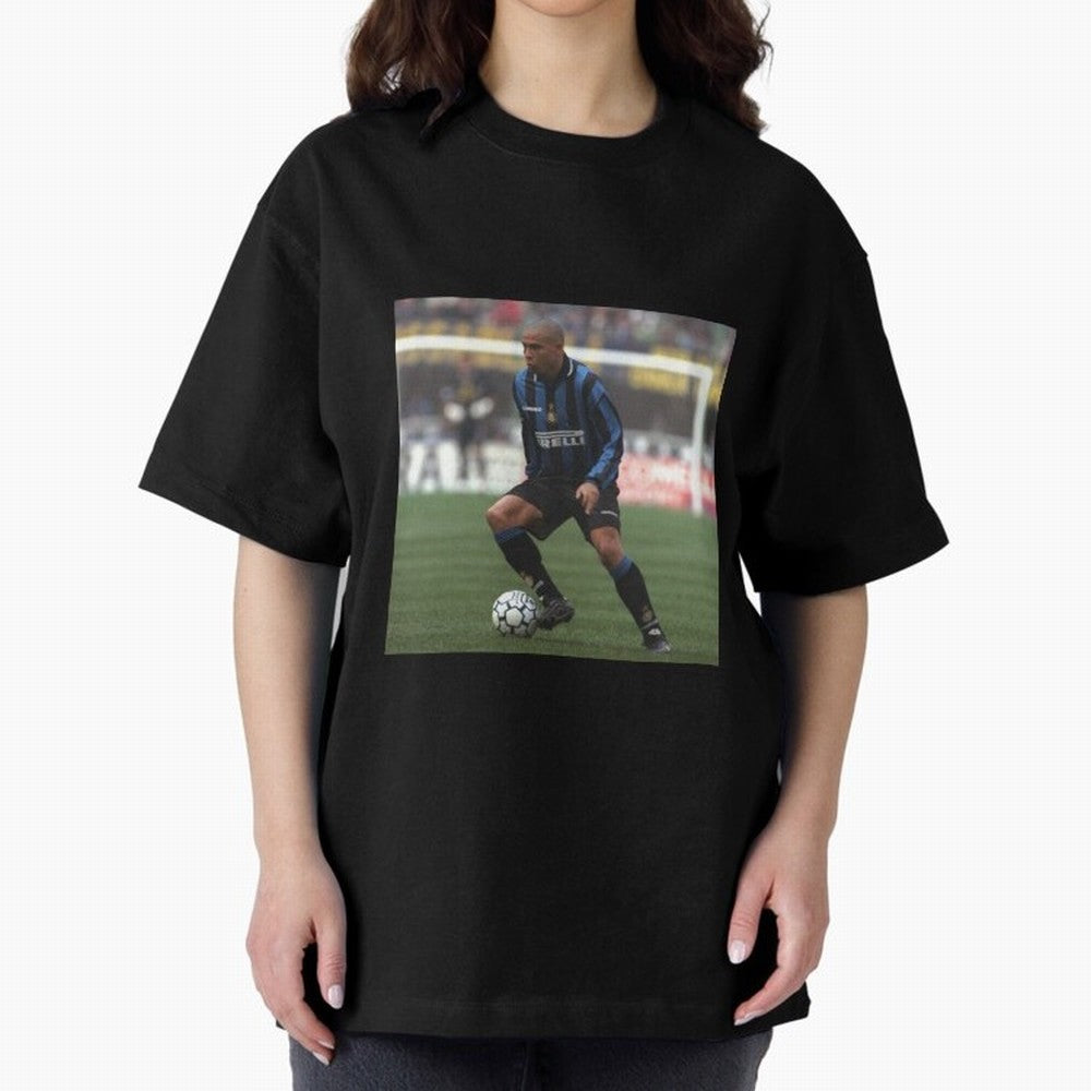 R9 Oversized T-Shirt Celebrate Football Dreams Across FIFA World Cup 2026 Group Stage for Fans of Messi, Neymar and Mbappe and Spain and Netherlands, Bringing Sports Nostalgia, International Competition, Famous Players and Unforgettable Victories;