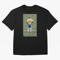 Illustration Ronaldo Luis Nazario de Lima Oversized T-Shirt Enjoy the Biggest Football Party of FIFA World Cup 2026 USA Canada Mexico Made for Mbappe, Portugal, Spain and Germany Energy, Championship Spirit, Famous Goals, Roaring Crowds and