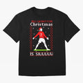 All I Want for Christmas Is Siu Ronaldo Oversized T-Shirt Experience the Global Stage of FIFA World Cup 2026 Spirit, Capturing Portugal, Messi, CR7 and Mbappe, Classic Soccer Heritage, Championship Pressure, Fan Loyalty and International Pride;