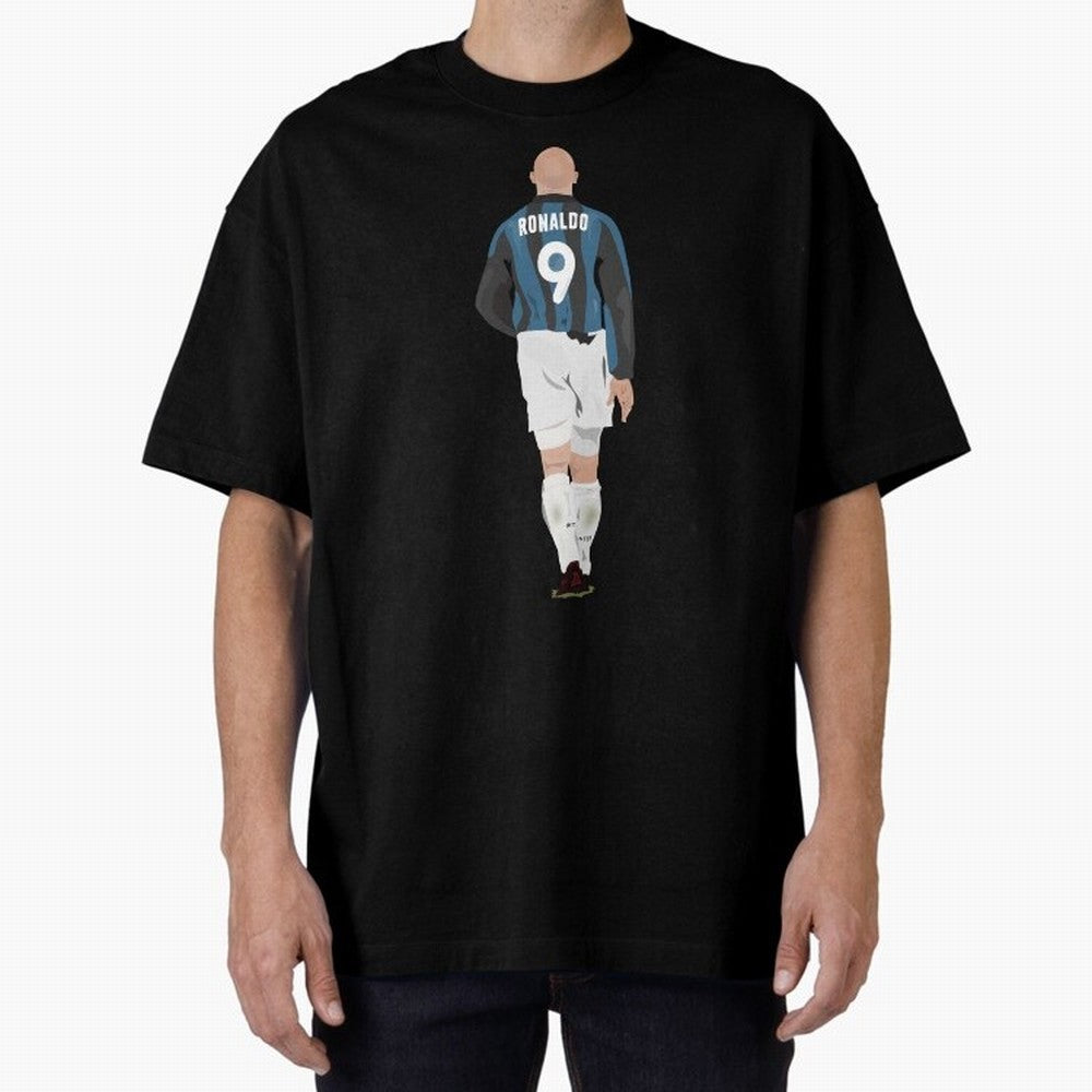 RONALDO THE PHENOMENON Oversized T-Shirt Celebrate Classic Football Spirit in FIFA World Cup 2026 USA Canada Mexico Built around CR7 and Messi, Germany Energy, Vintage Soccer Flavor, Modern Football Stars, National Flags and Final Night Emotion;