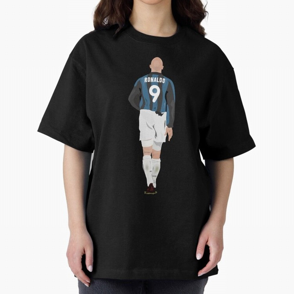 RONALDO THE PHENOMENON Oversized T-Shirt Celebrate Classic Football Spirit in FIFA World Cup 2026 USA Canada Mexico Built around CR7 and Messi, Germany Energy, Vintage Soccer Flavor, Modern Football Stars, National Flags and Final Night Emotion;