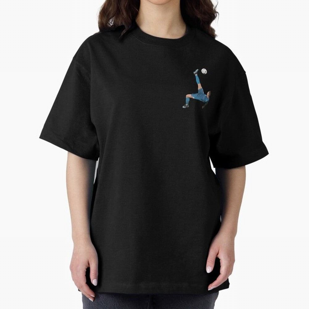 Ronaldo Bicycle Kick - Real Madrid vs Juventus Oversized T-Shirt Celebrate Supporters United by FIFA World Cup 2026 USA Canada Mexico Connected to Mbappe, England and Germany Energy, Soccer Culture, Superstar Moments, National Team Dreams and