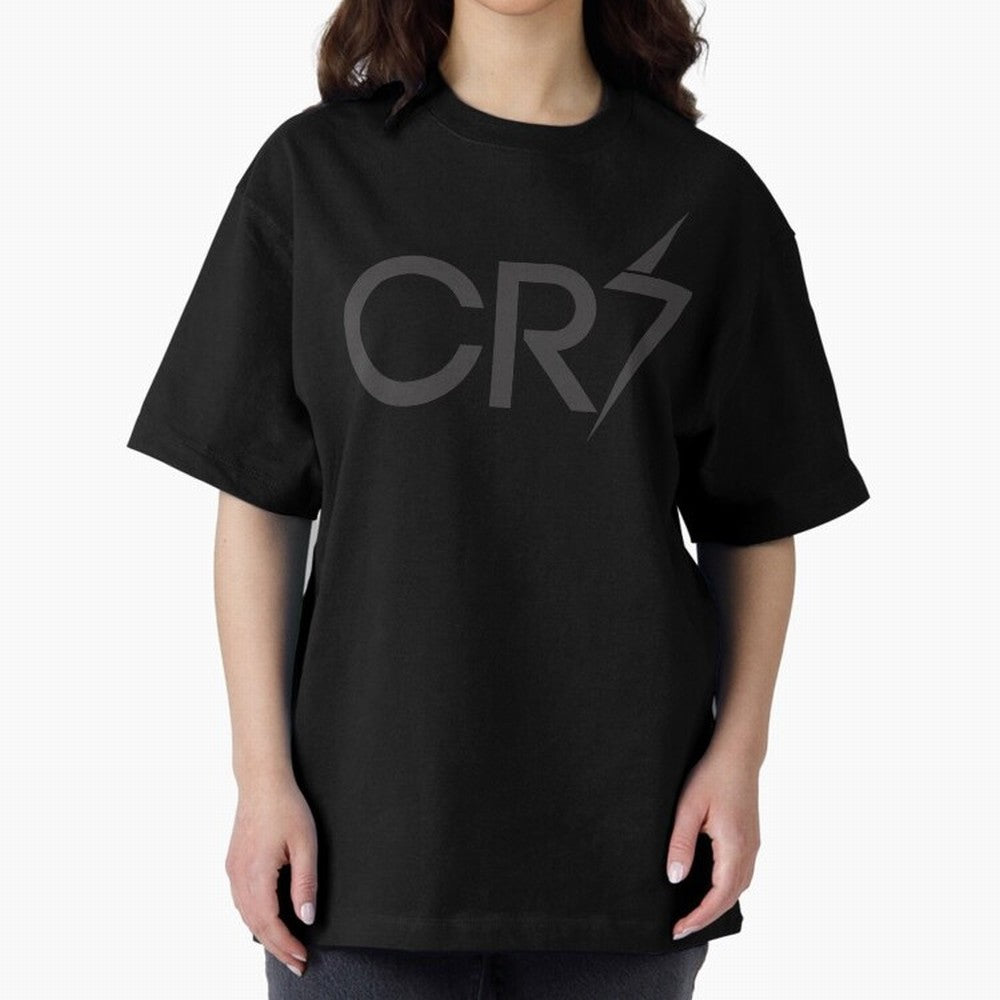 CR7 Power Oversized T-Shirt Make Every Match About FIFA World Cup 2026 Spirit, with England, Messi and Cristiano Ronaldo, Sports Nostalgia, International Competition, Famous Players and Unforgettable Victories; Perfect for People Who Love