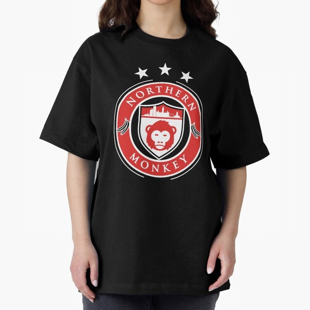 Northern Monkey United Oversized T-Shirt Bring Champion Energy into the FIFA World Cup 2026 Journey through Mbappe Highlights, England and Germany Pride, Classic Soccer Heritage, Championship Pressure, Fan Loyalty and International Pride; Ideal for