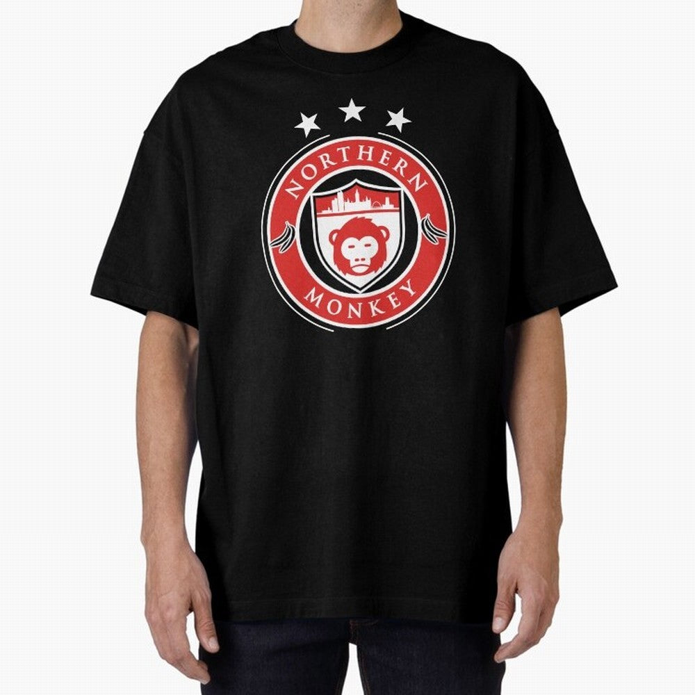 Northern Monkey United Oversized T-Shirt Bring Champion Energy into the FIFA World Cup 2026 Journey through Mbappe Highlights, England and Germany Pride, Classic Soccer Heritage, Championship Pressure, Fan Loyalty and International Pride; Ideal for