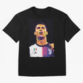 Ronaldo pop art Oversized T-Shirt Feel the Heartbeat of FIFA World Cup 2026 Group Stage Spirit, Connected to Spain and Netherlands, Messi and Cristiano Ronaldo, Championship Spirit, Famous Goals, Roaring Crowds and International Football Unity;