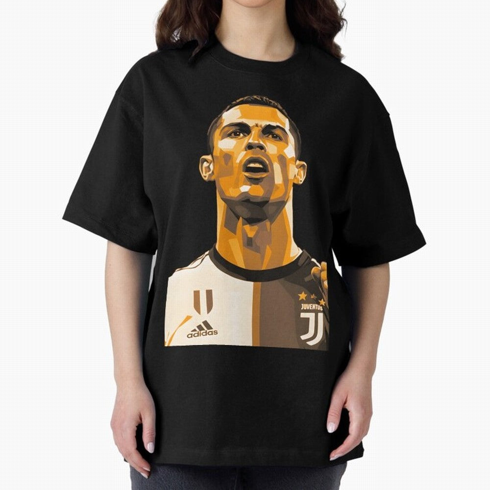 Ronaldo Oversized T-Shirt Bring a Champion Mindset to FIFA World Cup 2026 Group Stage for Fans of CR7 and Messi and Argentina, France and Brazil, Bringing Stadium Chants, National Pride, Trophy Dreams and Unforgettable Football Memories; Made for