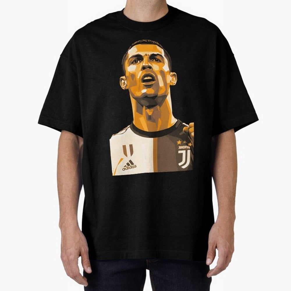 Ronaldo Oversized T-Shirt Bring a Champion Mindset to FIFA World Cup 2026 Group Stage for Fans of CR7 and Messi and Argentina, France and Brazil, Bringing Stadium Chants, National Pride, Trophy Dreams and Unforgettable Football Memories; Made for
