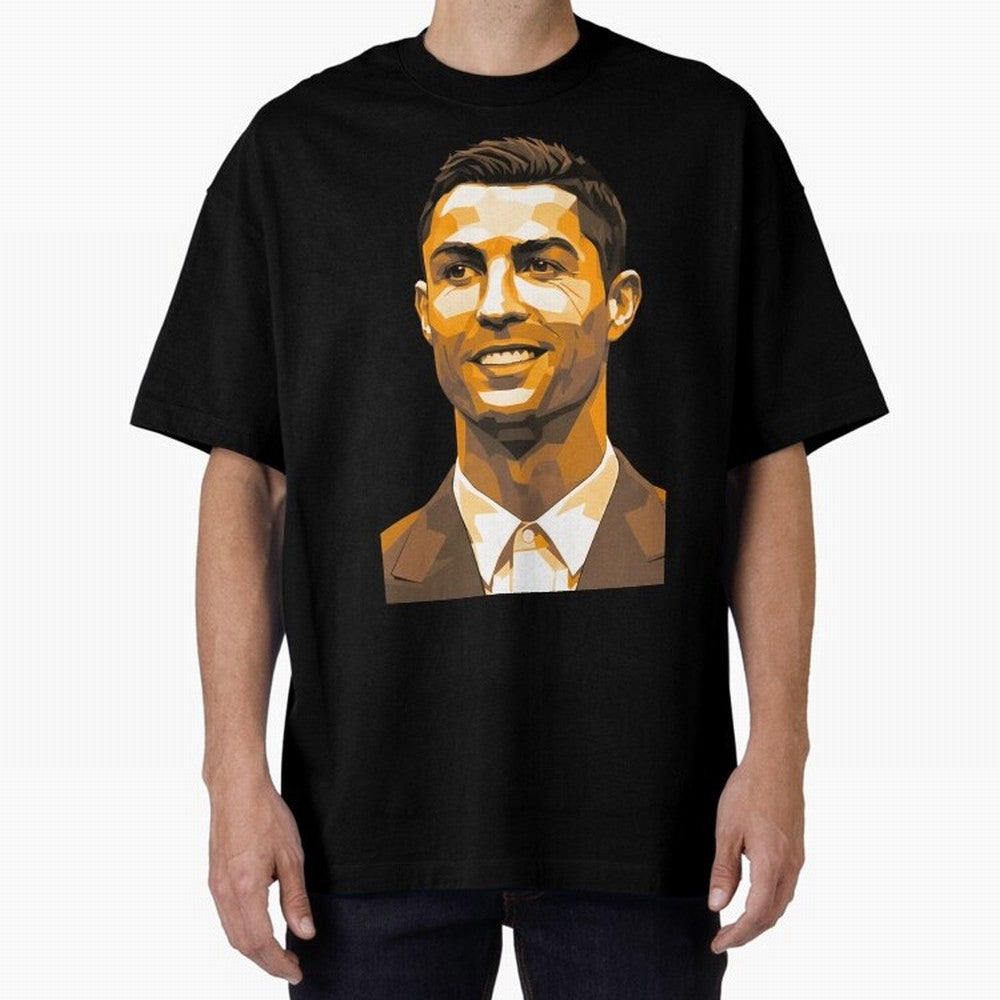 Ronaldo Oversized T-Shirt Experience the Global Stage of FIFA World Cup 2026 USA Canada Mexico Capturing Messi and Cristiano Ronaldo, Brazil, Portugal and Argentina Energy, Fan Favorite Moments, National Team Passion, Big Match Drama and Soccer