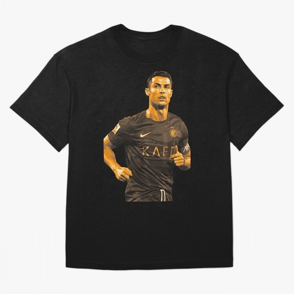 Ronaldo Oversized T-Shirt Honor the Football Icons of FIFA World Cup 2026 Group Stage with Messi and Cristiano Ronaldo, Netherlands Energy, Supporter Pride, Iconic Celebrations, Legendary Names and Global Match Day Energy; Ideal for Football Dads,