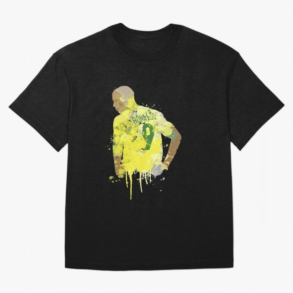 Ronaldo Brazil Legend Art Oversized T-Shirt Showcase FIFA World Cup 2026 Capturing Cristiano Ronaldo, Haaland and CR7, Portugal Energy, Champion Mindset, Group Stage Buzz, Knockout Tension and Passionate Fan Culture; Great for Watch Parties, Sports