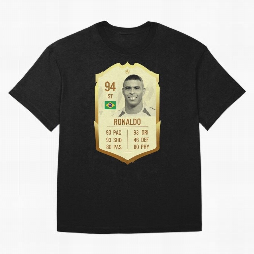 Ronaldo Ultimate Card Oversized T-Shirt Relive FIFA World Cup 2026 Group Stage Spirit, with France, Haaland, Match Day Excitement, Supporter Culture, Golden Goals and Global Football Passion; Ideal for Football Dads, Football Moms, Friends,