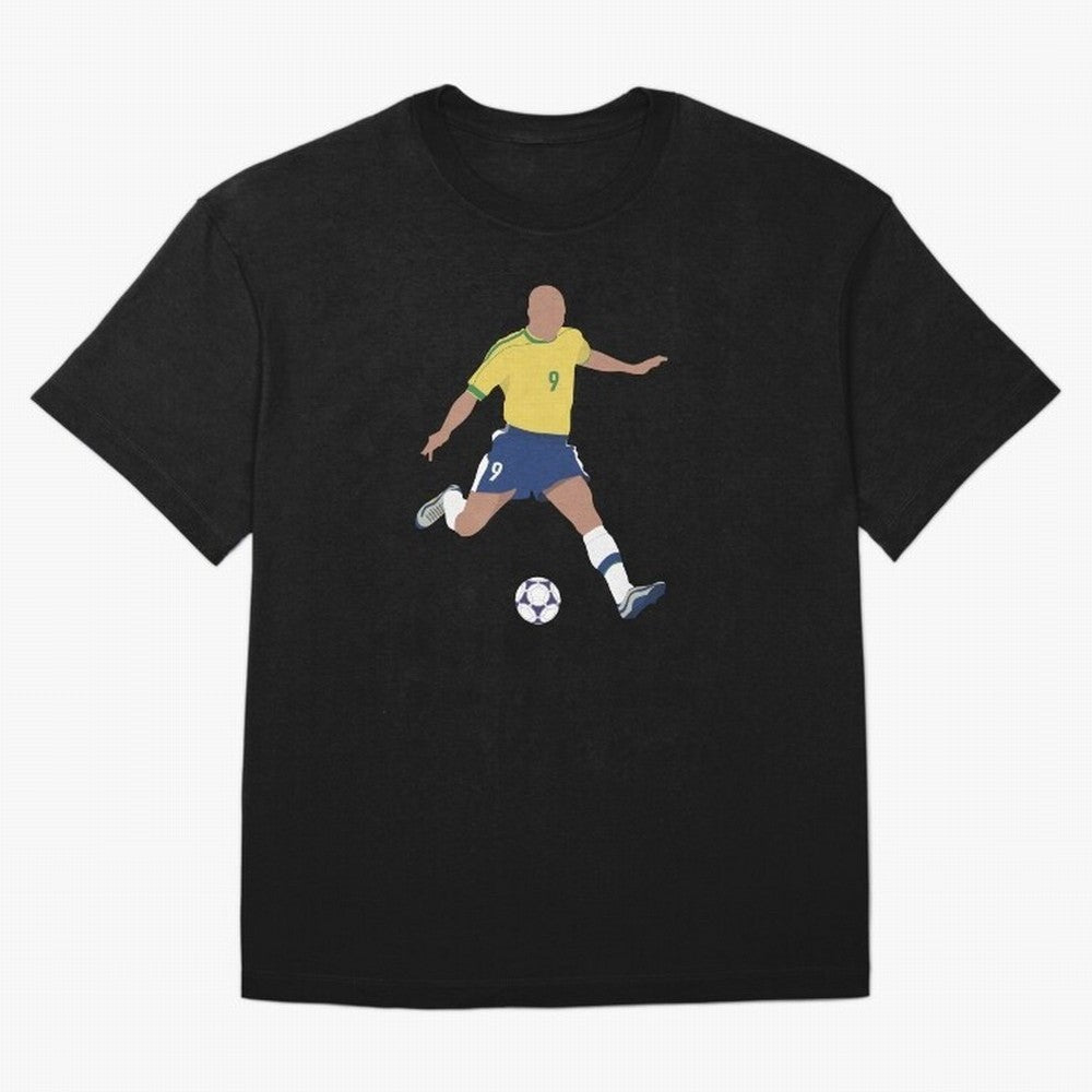 Ronaldo Lu¨ªs Naz¨¢rio de Lima - R9 Oversized T-Shirt Treasure FIFA World Cup 2026 Group Stage Capturing Mbappe and Neymar, Argentina and Brazil Energy, Fan Favorite Moments, National Team Passion, Big Match Drama and Soccer History; Ideal for Fans