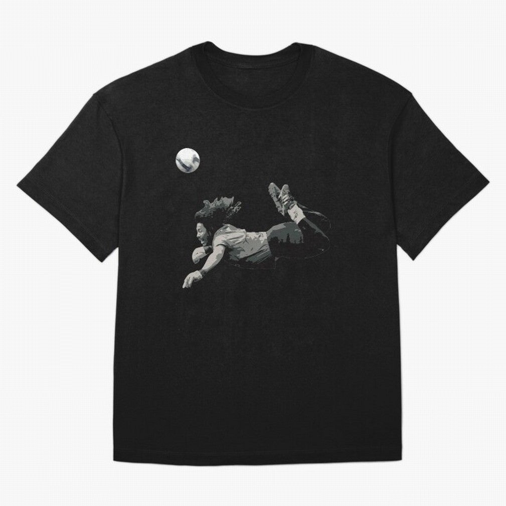 Rene Higuitas Scorpion kick35 Oversized T-Shirt Honor the FIFA World Cup 2026 Journey through Cristiano Ronaldo Highlights, Argentina Pride, Sports Nostalgia, International Competition, Famous Players and Unforgettable Victories; Created for Match