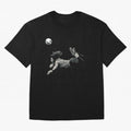 Rene Higuitas Scorpion kick35 Oversized T-Shirt Honor the FIFA World Cup 2026 Journey through Cristiano Ronaldo Highlights, Argentina Pride, Sports Nostalgia, International Competition, Famous Players and Unforgettable Victories; Created for Match