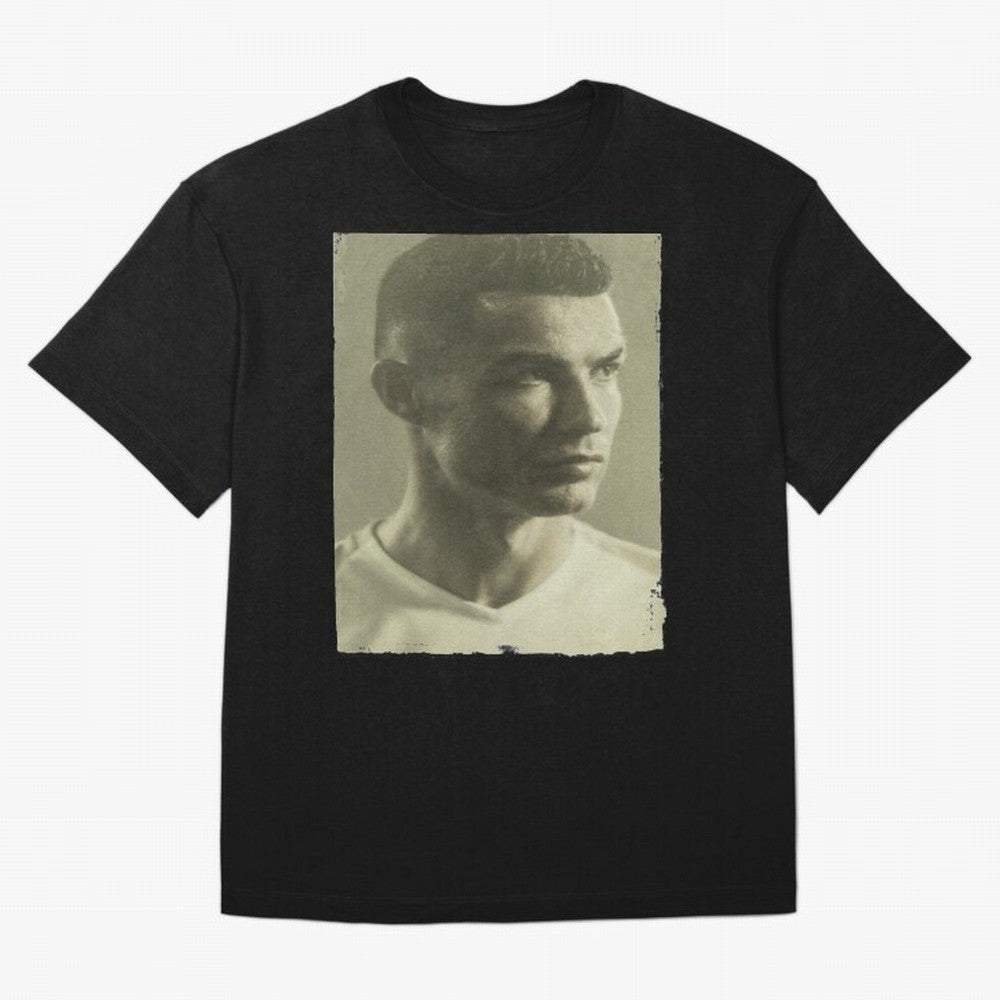 Cristiano Ronaldo Fan Art Oversized T-Shirt Turn Up for Match Day Hype around FIFA World Cup 2026 USA Canada Mexico, Neymar, Haaland and Cristiano Ronaldo, Argentina and Brazil, Championship Spirit, Famous Goals, Roaring Crowds and International