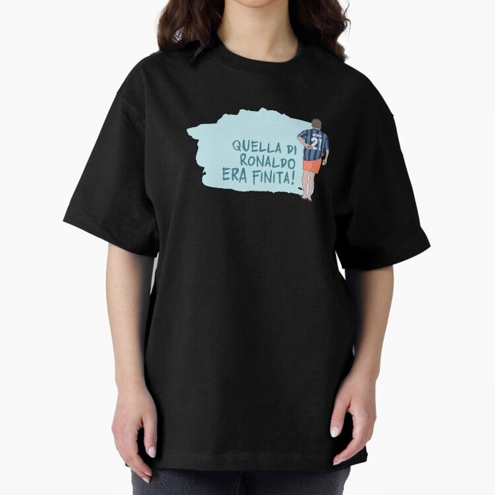 Sforza, quella di Ronaldo era finita! - AGG Oversized T-Shirt Bring Global Football Passion for FIFA World Cup 2026, Connected to Neymar, England, France and Netherlands, Football History, Final Match Energy, Crowd Noise and Once in a Lifetime