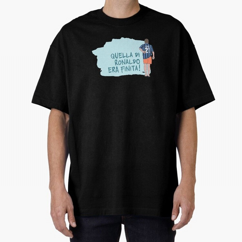 Sforza, quella di Ronaldo era finita! - AGG Oversized T-Shirt Bring Global Football Passion for FIFA World Cup 2026, Connected to Neymar, England, France and Netherlands, Football History, Final Match Energy, Crowd Noise and Once in a Lifetime