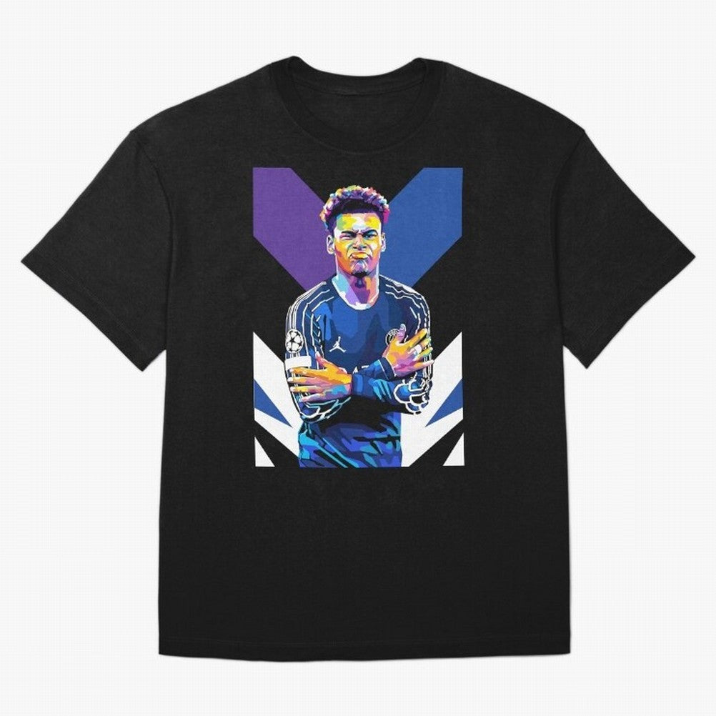 Desire Doue in WPAP Style Oversized T-Shirt Feel the Roar of FIFA World Cup 2026 USA Canada Mexico Spirit, Connected to England, France and Netherlands, Cristiano Ronaldo, Match Day Excitement, Supporter Culture, Golden Goals and Global Football