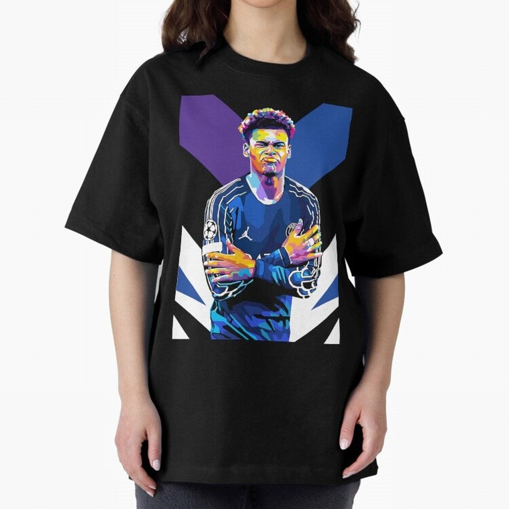 Desire Doue in WPAP Style Oversized T-Shirt Feel the Roar of FIFA World Cup 2026 USA Canada Mexico Spirit, Connected to England, France and Netherlands, Cristiano Ronaldo, Match Day Excitement, Supporter Culture, Golden Goals and Global Football