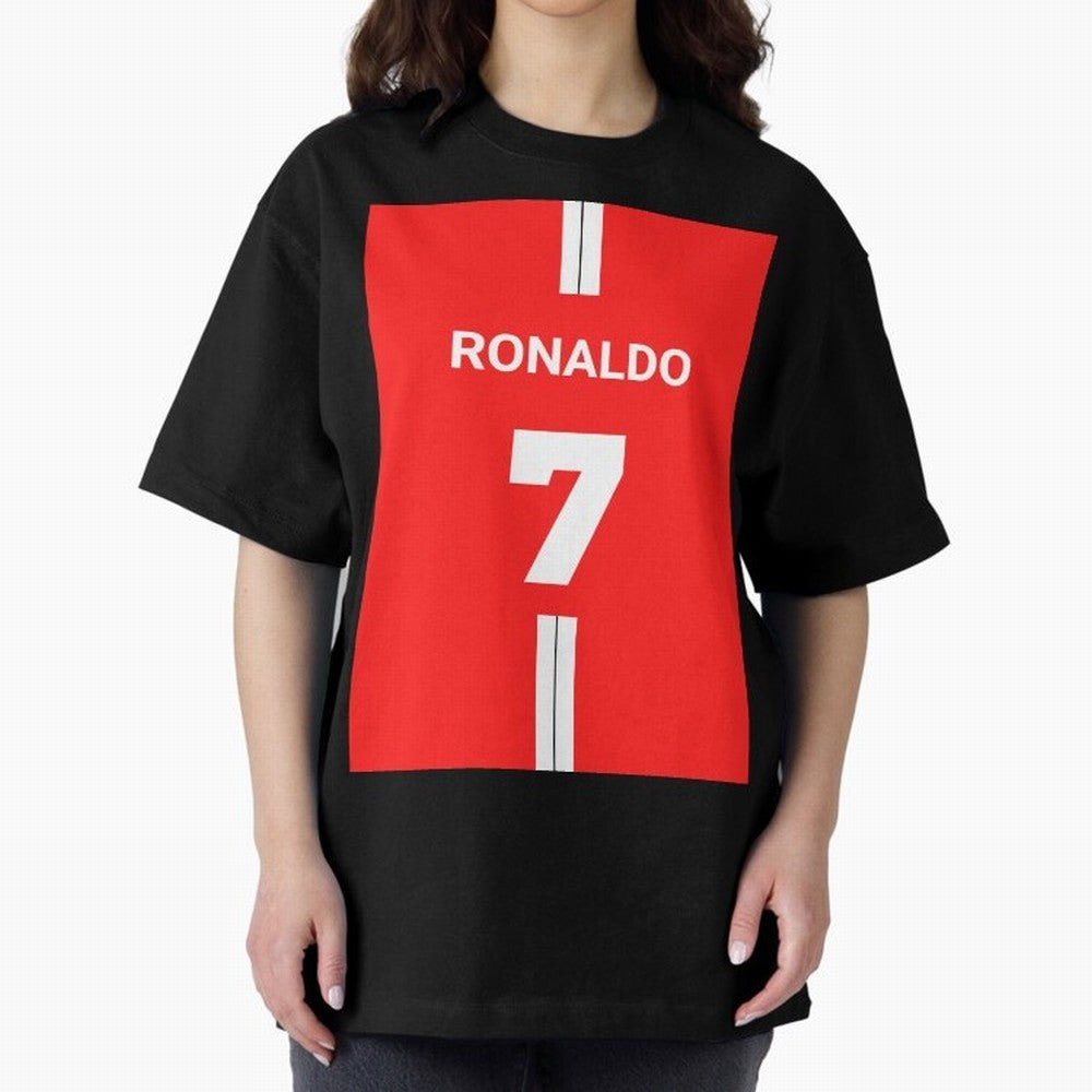 Ronaldo Jersey - 7 Back to Manchester Oversized T-Shirt Discover the FIFA World Cup 2026 Journey through Messi, Neymar and Mbappe Highlights, England, France and Netherlands Pride, Champion Mindset, Group Stage Buzz, Knockout Tension and Passionate