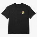 Madrid Football Logo Oversized T-Shirt Share the Excitement of the FIFA World Cup 2026 Journey through CR7 and Messi Highlights, Germany Pride, Vintage Soccer Flavor, Modern Football Stars, National Flags and Final Night Emotion; Ideal for Football