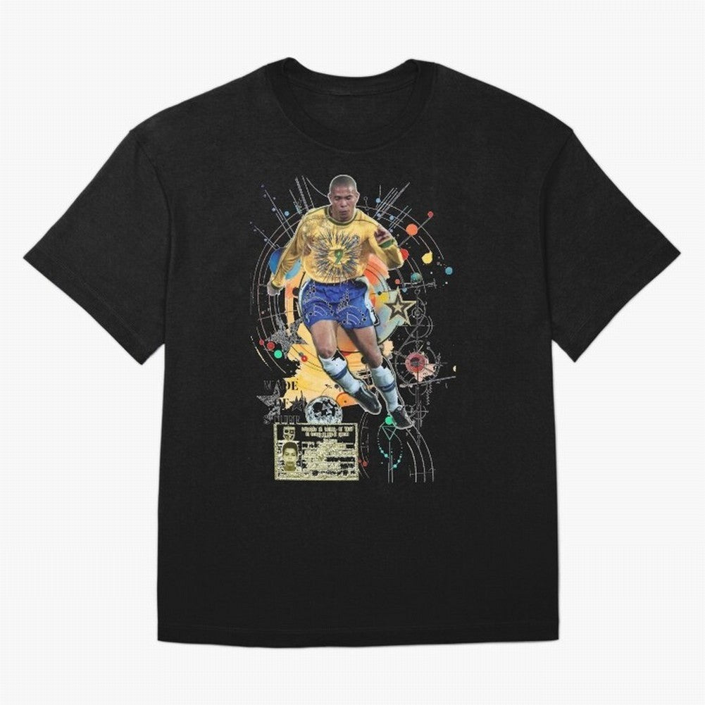 Ronaldo Nazario Football Playmaker Oversized T-Shirt Bring World Football Passion into Match Day Hype around FIFA World Cup 2026 Group Stage, Haaland and Mbappe, Argentina, Champion Mindset, Group Stage Buzz, Knockout Tension and Passionate Fan