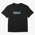 Ronaldo Oversized T-Shirt Represent Football Lovers during Global Football Passion for FIFA World Cup 2026 Group Stage, Centered on Haaland and Mbappe, Argentina and Brazil, Classic Soccer Heritage, Championship Pressure, Fan Loyalty and