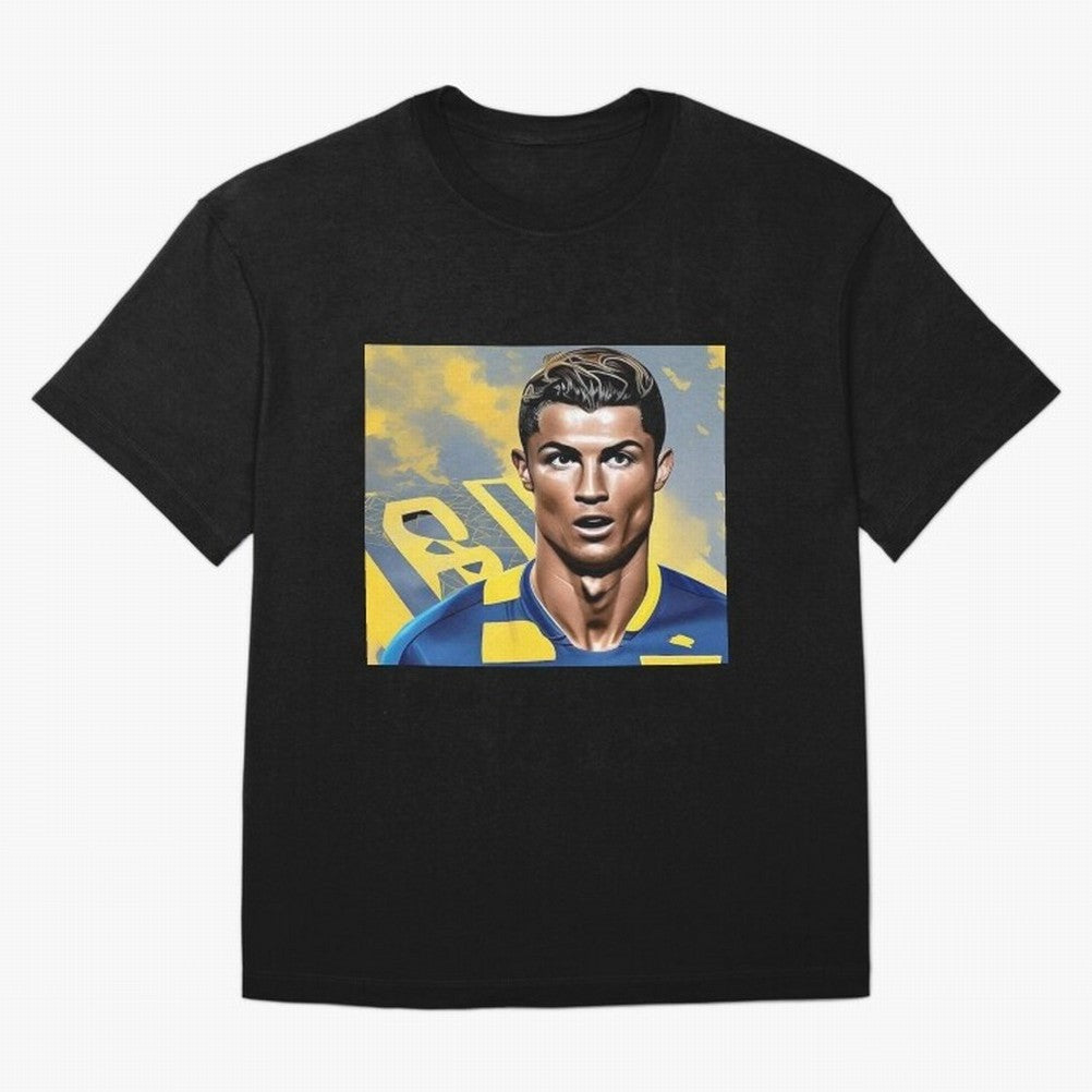 Ronaldo al nassr Oversized T-Shirt Wear the Spirit of Global Football Passion for FIFA World Cup 2026, Driven by Mbappe, Germany, Championship Spirit, Famous Goals, Roaring Crowds and International Football Unity; Created for Match Day Parties,