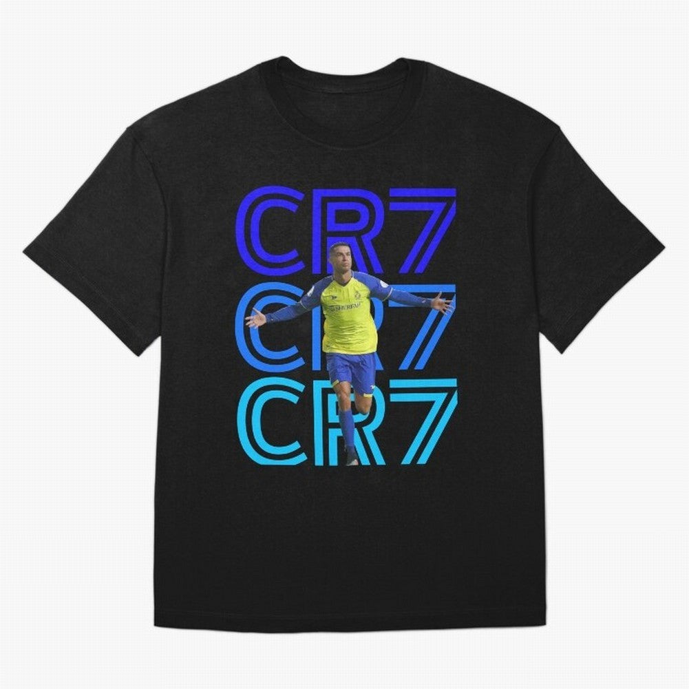 Christiano Ronaldo CR7 Oversized T-Shirt Celebrate Rivalries and Pride in Match Day Hype around FIFA World Cup 2026, Haaland and Mbappe, France, Fan Favorite Moments, National Team Passion, Big Match Drama and Soccer History; Perfect for Supporters