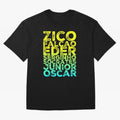 Brazil 1982 zico socrates eder best team never to win world cup79 Oversized T-Shirt Stand Out with Spirit from Global Football Passion for FIFA World Cup 2026 USA Canada Mexico, Capturing Mbappe and Neymar, France and Portugal, Game Day Rituals,