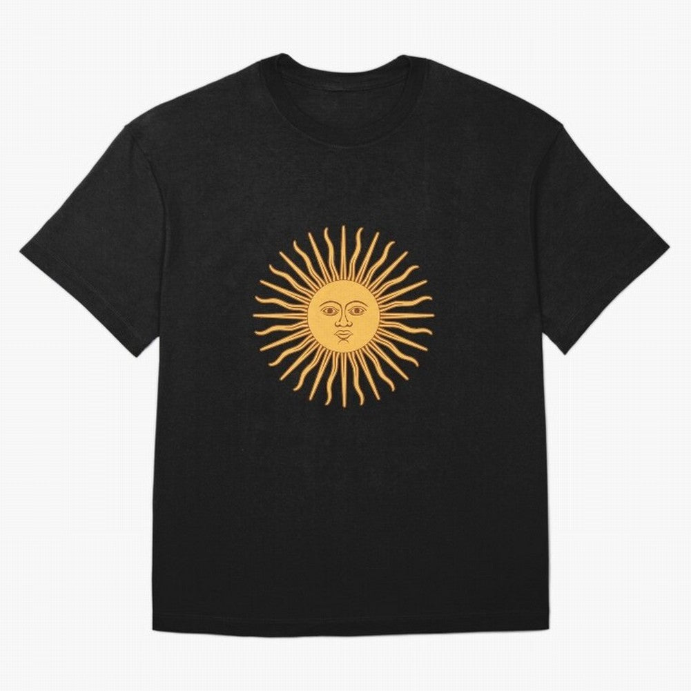 Argentina's Sun Oversized T-Shirt Celebrate Rivalries and Pride in FIFA World Cup 2026 for Fans of Neymar and Portugal, Spain and Germany, Bringing Retro Football Energy, Iconic Rivalries, Trophy Chase Drama and Stadium Atmosphere; Made for Die