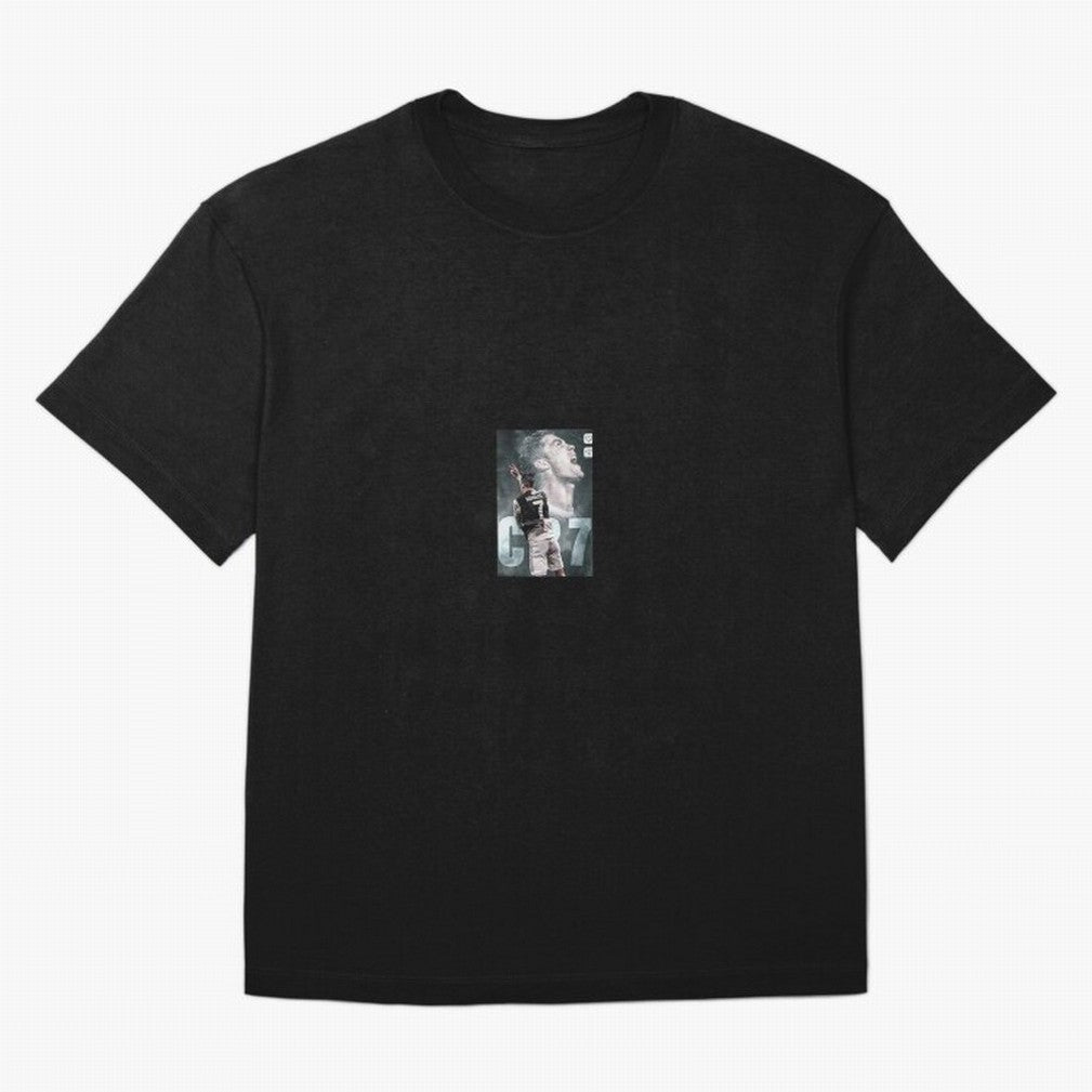 Ronaldo sticker Oversized T-Shirt Remember FIFA World Cup 2026 USA Canada Mexico Spirit, Centered on England and Germany, Haaland and Mbappe, Champion Mindset, Group Stage Buzz, Knockout Tension and Passionate Fan Culture; Perfect for People Who