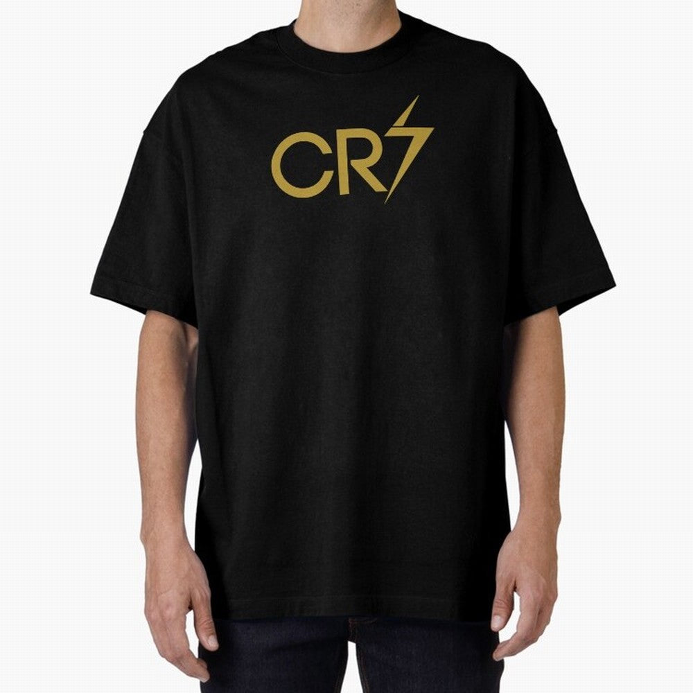 Christiano Ronaldo Portugal Oversized T-Shirt Celebrate Rivalries and Pride in Global Football Passion for FIFA World Cup 2026, Filled with Messi, CR7 and Mbappe, England, France and Netherlands, Tournament Hype, Historic Matchups, Family Viewing