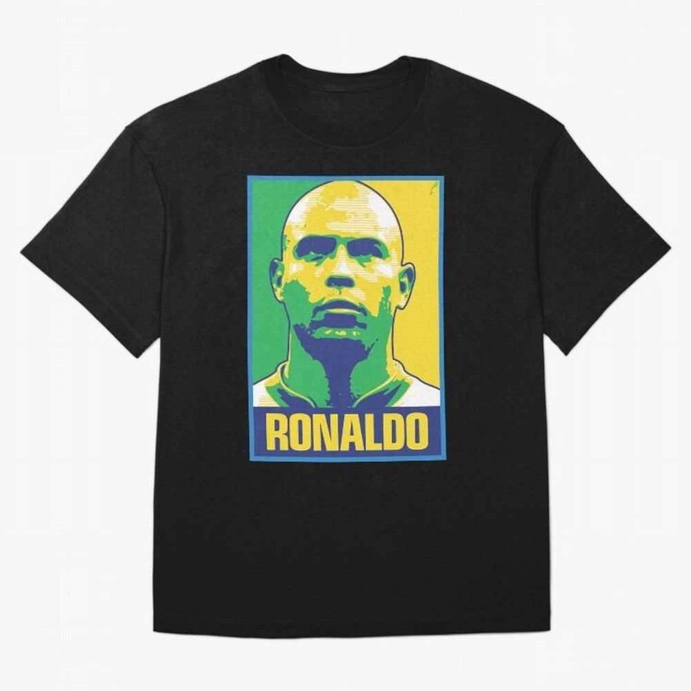 Ronaldo - BRAZIL Oversized T-Shirt Honor the Beautiful Game during FIFA World Cup 2026 Group Stage Capturing Cristiano Ronaldo, Argentina and Brazil Energy, Soccer Culture, Superstar Moments, National Team Dreams and Competitive Fire; Great for