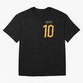 Totti 2020 Oversized T-Shirt Share the Excitement of Match Day Hype around FIFA World Cup 2026, CR7 and Messi, Portugal, Spain and Germany, Vintage Soccer Flavor, Modern Football Stars, National Flags and Final Night Emotion; Great for Supporters