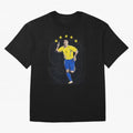Ronaldo Fenomeno Oversized T-Shirt Share the Excitement of Global Football Passion for FIFA World Cup 2026 Group Stage, Built around Messi and Cristiano Ronaldo, France and Portugal, Vintage Soccer Flavor, Modern Football Stars, National Flags and