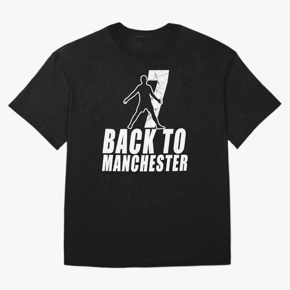 Men Back to manchester, Welcome to manchester Oversized T-Shirt Discover FIFA World Cup 2026 USA Canada Mexico for Fans of Haaland and Mbappe and Argentina, Bringing Stadium Memories, Football Loyalty, International Chants and Championship
