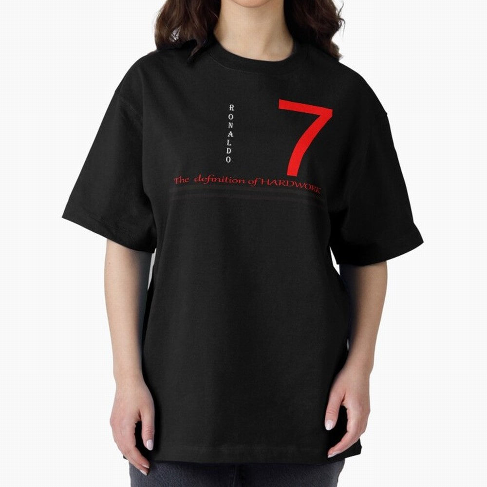 Christiano Ronaldo T-shirts Oversized T-Shirt Show Love for Legendary Goals in FIFA World Cup 2026 Spirit, Filled with Germany, Neymar, Haaland and Cristiano Ronaldo, Goal Celebration Energy, Supporter Heritage, Football Icons and Worldwide