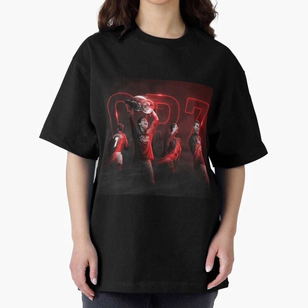 Cristiano Ronaldo in Manchester United Oversized T-Shirt Celebrate the Next Chapter of the FIFA World Cup 2026 Journey through Messi Highlights, Argentina and Brazil Pride, Football History, Final Match Energy, Crowd Noise and Once in a Lifetime