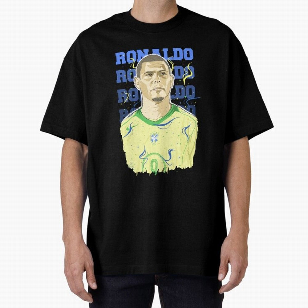 Ronaldo Oversized T-Shirt Show Passion for the Stars of Match Day Hype around FIFA World Cup 2026 Group Stage, Haaland, England and Germany, Stadium Memories, Football Loyalty, International Chants and Championship Tradition; Built for Supporters