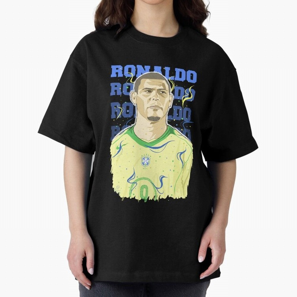 Ronaldo Oversized T-Shirt Show Passion for the Stars of Match Day Hype around FIFA World Cup 2026 Group Stage, Haaland, England and Germany, Stadium Memories, Football Loyalty, International Chants and Championship Tradition; Built for Supporters