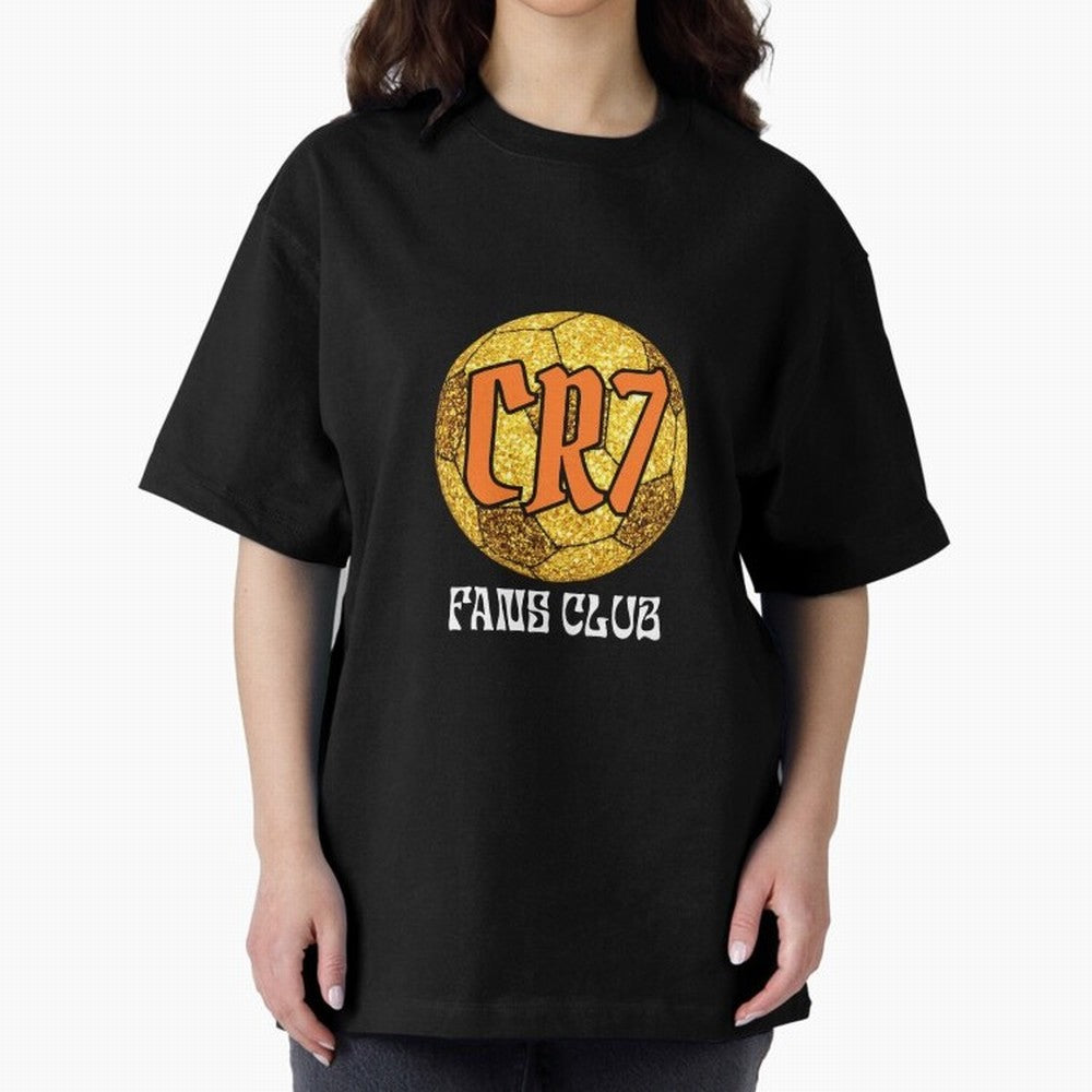 CR7 BLK3 Oversized T-Shirt Follow the Final Road of FIFA World Cup 2026 Group Stage Spirit, Built around Netherlands, Cristiano Ronaldo, Championship Spirit, Famous Goals, Roaring Crowds and International Football Unity; Built for Supporters