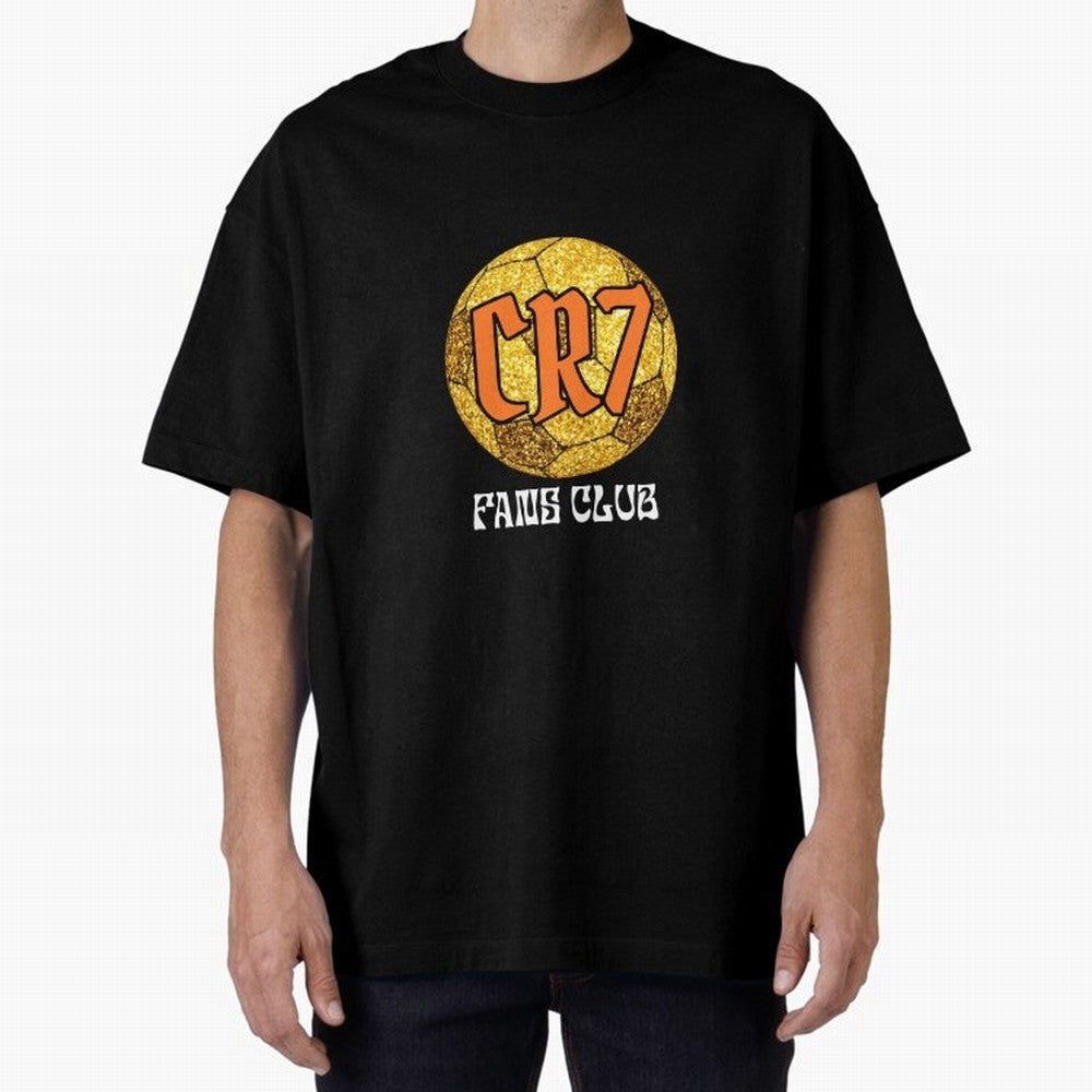CR7 BLK3 Oversized T-Shirt Follow the Final Road of FIFA World Cup 2026 Group Stage Spirit, Built around Netherlands, Cristiano Ronaldo, Championship Spirit, Famous Goals, Roaring Crowds and International Football Unity; Built for Supporters