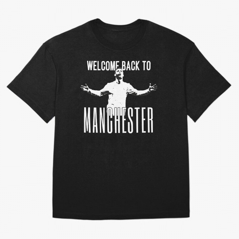 Welcome back to Manchester Ronaldo Oversized T-Shirt Carry National Pride through the FIFA World Cup 2026 Journey through Cristiano Ronaldo Highlights, Brazil, Portugal and Argentina Pride, Goal Celebration Energy, Supporter Heritage, Football