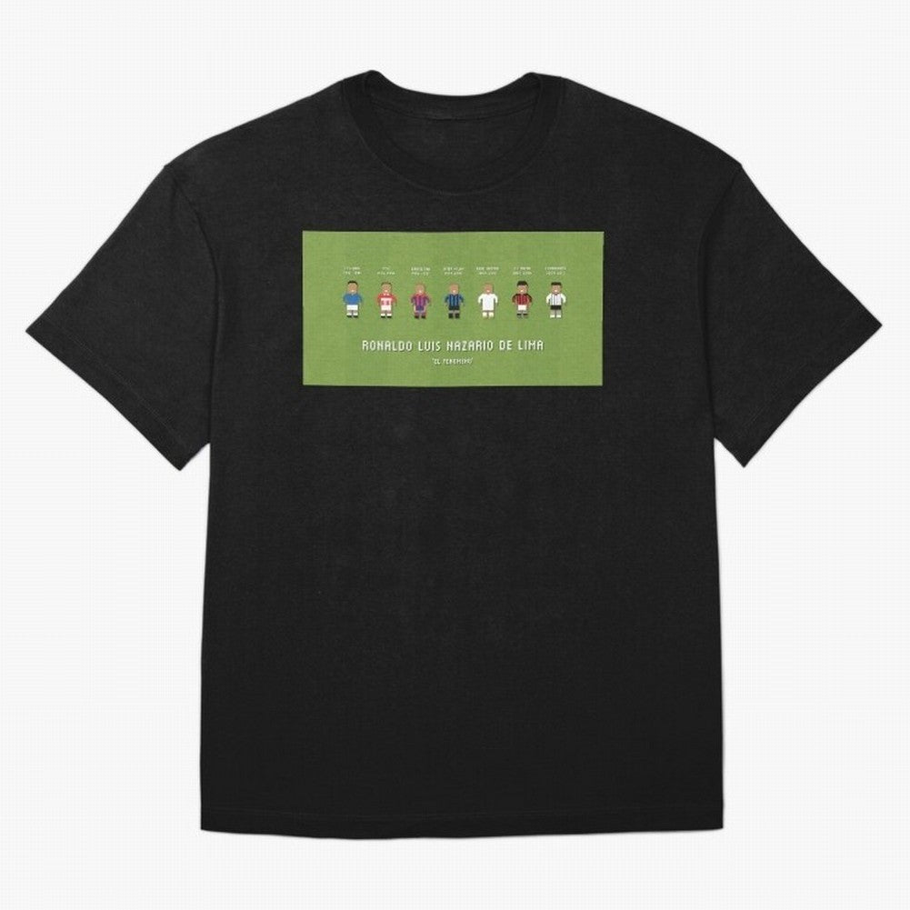 Ronaldo R9 Clubs Oversized T-Shirt Represent Football Lovers during Global Football Passion for FIFA World Cup 2026 Group Stage, Made for Cristiano Ronaldo, Haaland and CR7, England, Worldwide Fan Energy, Dramatic Goals, Stadium Lights and
