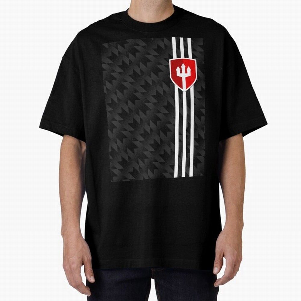 Manchester United 2017/18 3rd Kit Jersey Pattern Oversized T-Shirt Bring World Football Passion into FIFA World Cup 2026 USA Canada Mexico Featuring Cristiano Ronaldo, England Energy, Goal Celebration Energy, Supporter Heritage, Football Icons and